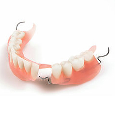 partial acrylic dentures