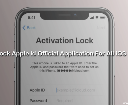 Unlock Apple Id Official Application For All iOS Users