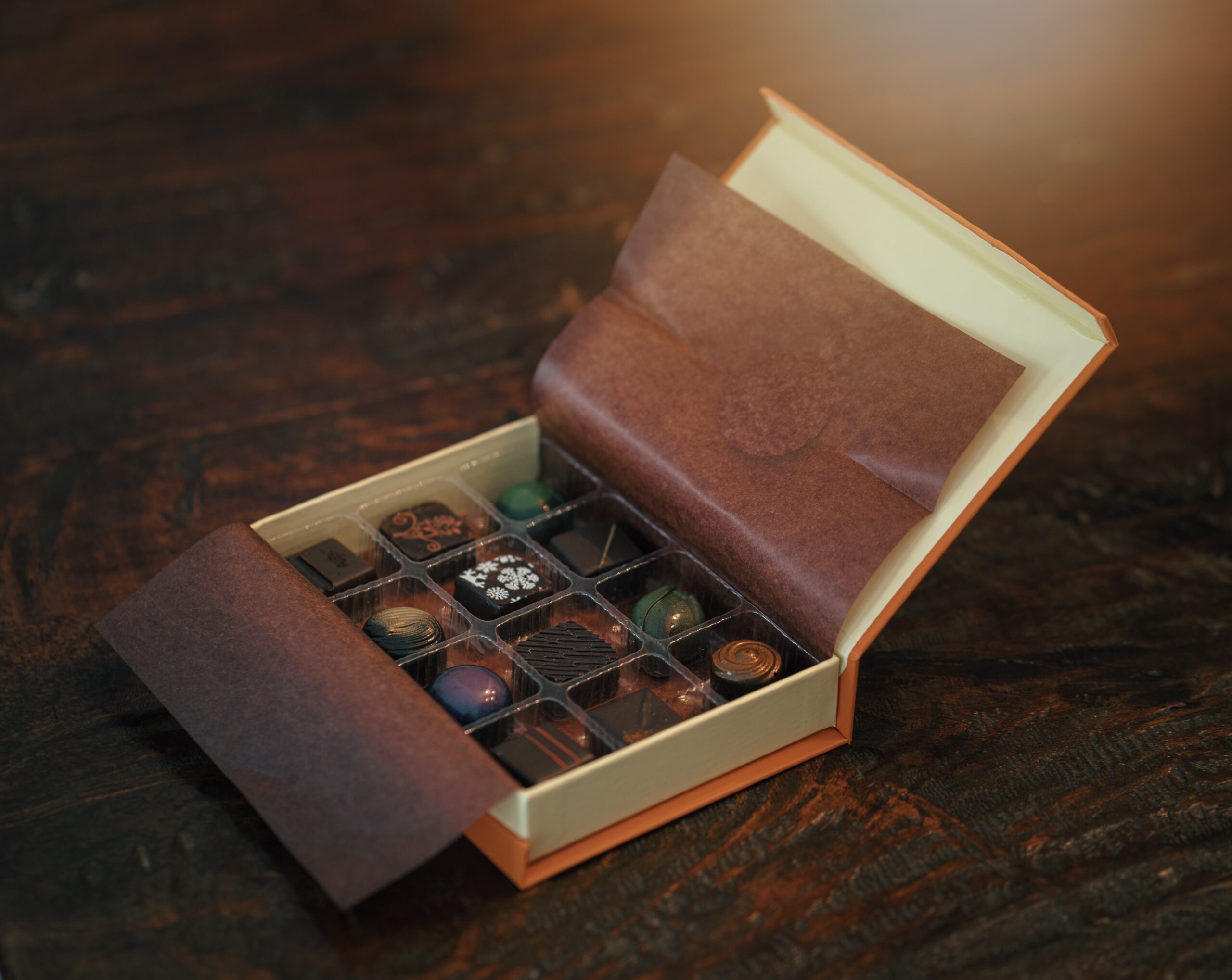 Customized chocolate boxes