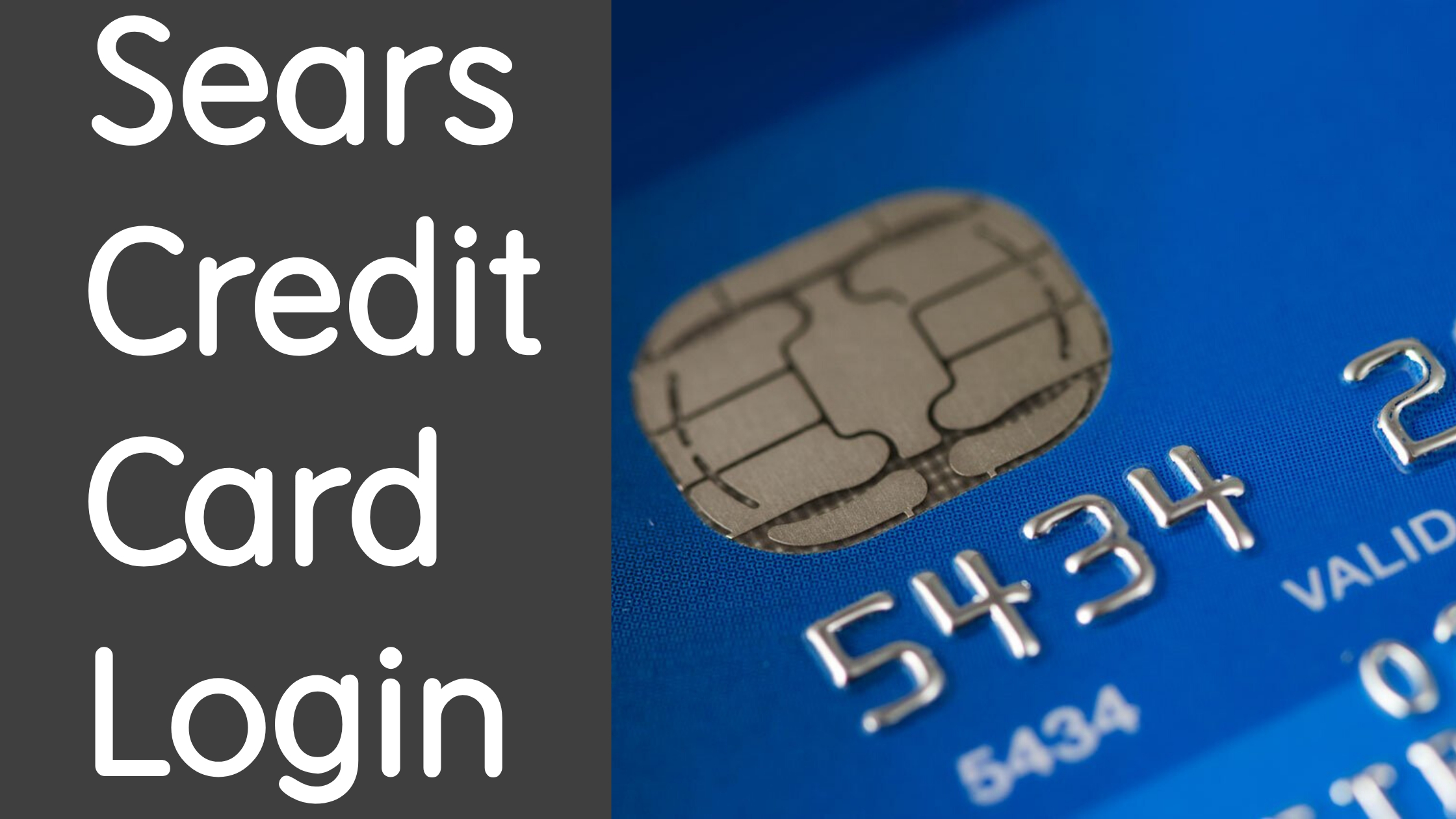 How to Login to Your Sears Credit Card Searscard.com Login